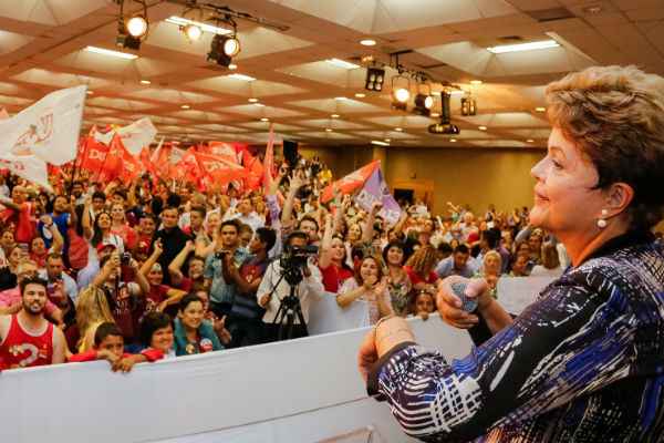 Dilma participou de encontro com lideranças em Florianópolis