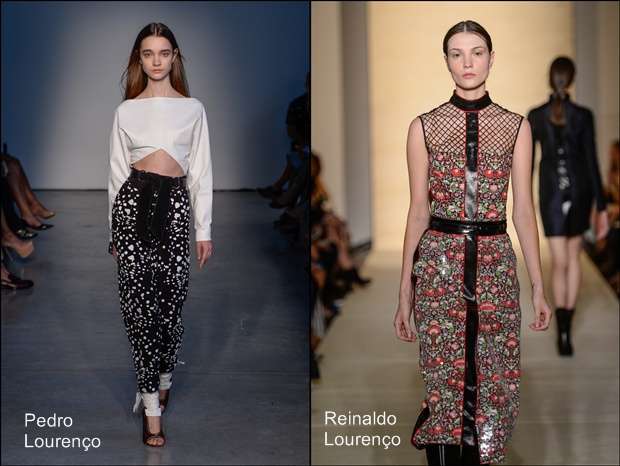 No segundo dia de São Paulo Fashion Week, já deu para perceber o que estará em alta nos dias frios: saia mídi, cropped, estampa geométrica e fenda generosa