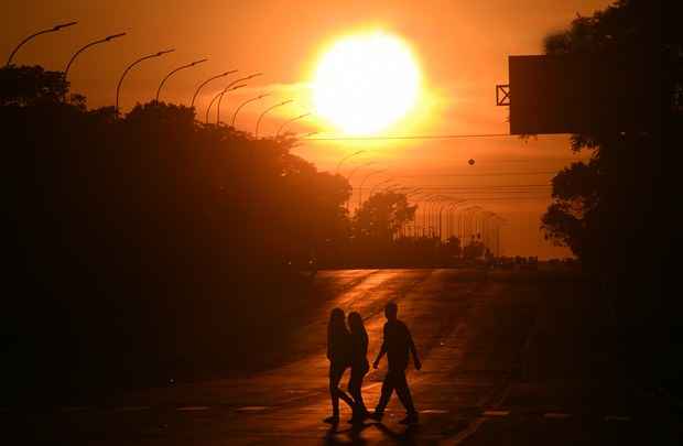 Os termômetros registram leve alta nos próximos dias