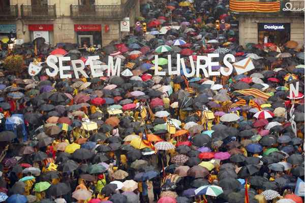 Em Barcelona, grandes e pequenas empresas debatem sobre as oportunidades de uma separação da Espanha