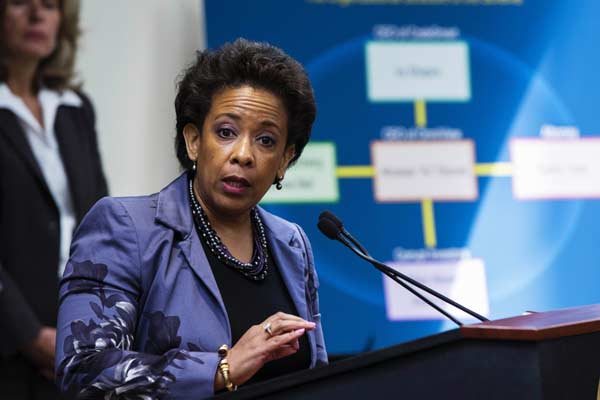 Loretta Lynch é descrita pela Casa Branca como uma procuradora 