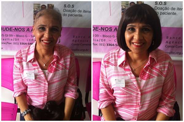 Salão produz 22 perucas para doar a mulheres com câncer do Hospital de Base