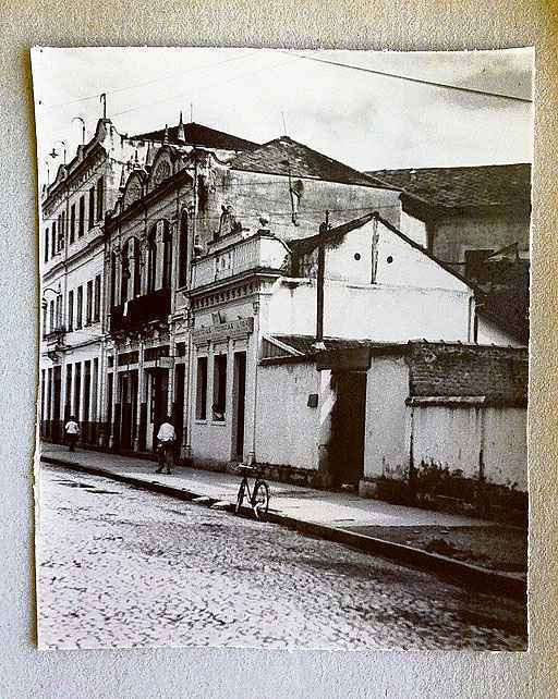 Vista da Avenida Francisco Bernardino, local da fábrica que transformou intelectuais em operários para fugirem do nazismo