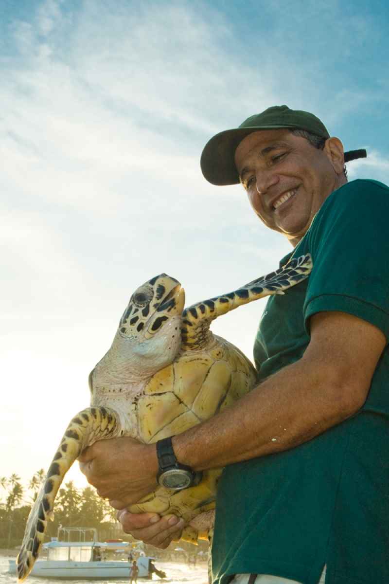 O criador do projeto Tamar, Guy Marcovaldi