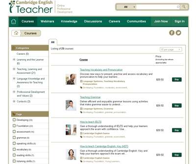Cambridge English Teacher/Divulgação Cambridge English Teacher/Divulgação
