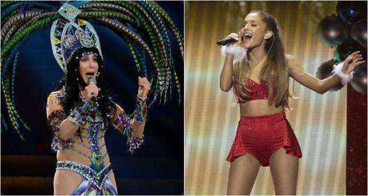 Cher e Ariana Grande farão shows no país