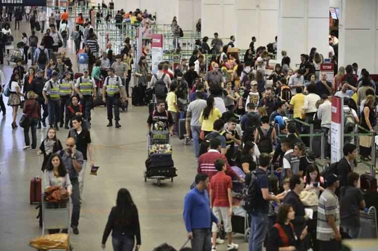 Movimentação no Aeroporto JK