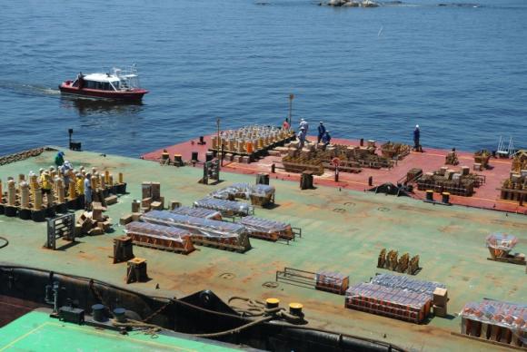 As balsas para queima de fogos serão vistoriadas amanhã pela Capitanis dos Portos do Rio