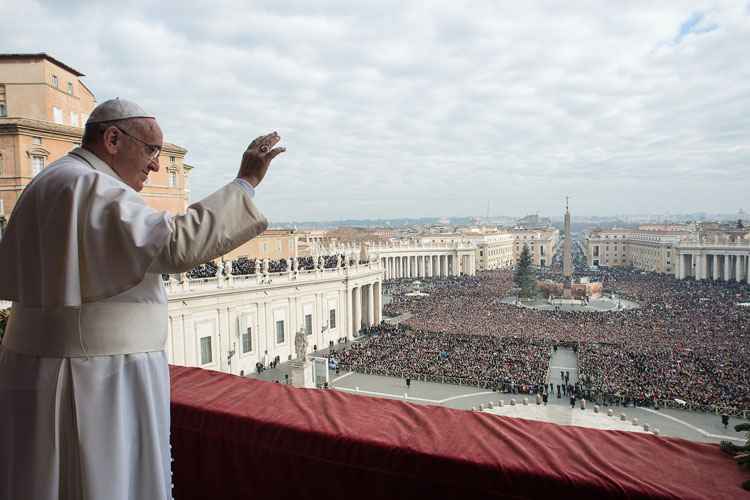 O número é menor do que o registrado em 2013, quando o Papa Francisco foi eleito o chefe da Igreja católica