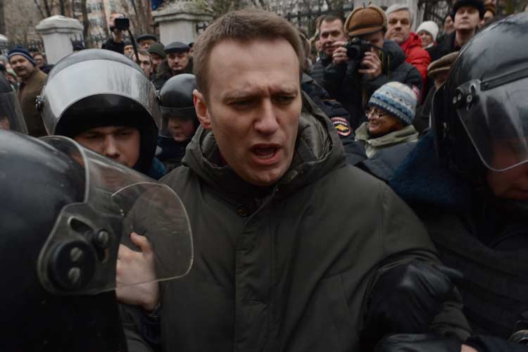 Alexei Navalny é considerado o principal opositor de Putin