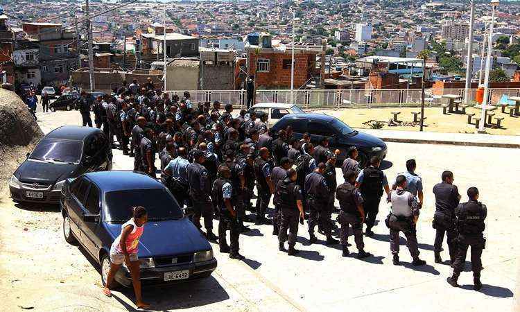 Treinamento do Bope para os policias da UPP do Complexo da Penha