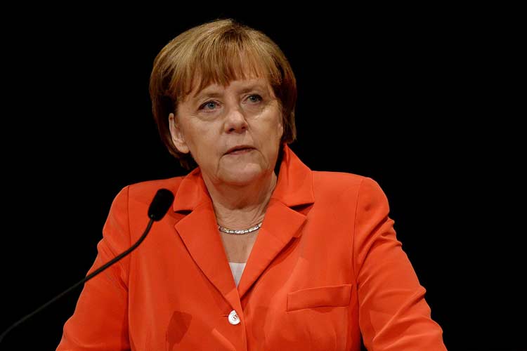 Chefe do governo alemã, Angela Merkel