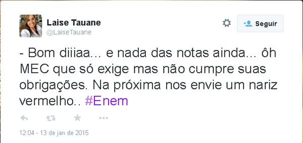 Ansiosos para a liberação dos resultados, estudantes desabafam e reclamam nas redes sociais