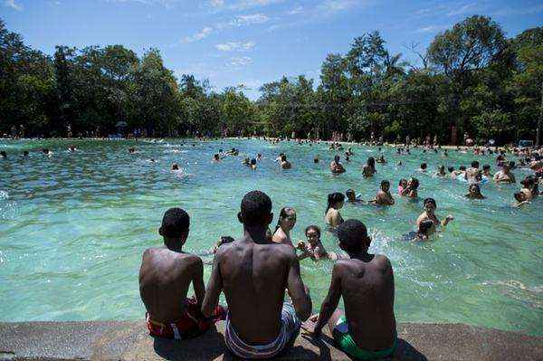 O parque pode receber até 2 mil pessoas, de segunda a quinta-feira