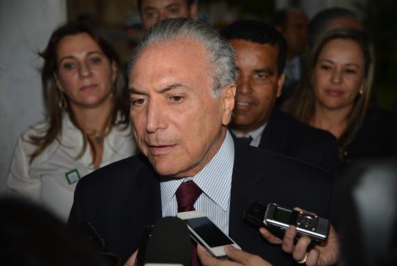 Presidente de honra do PMDB, Michel Temer informou que o apoio ao nome do deputado Eduardo Cunha foi unânime