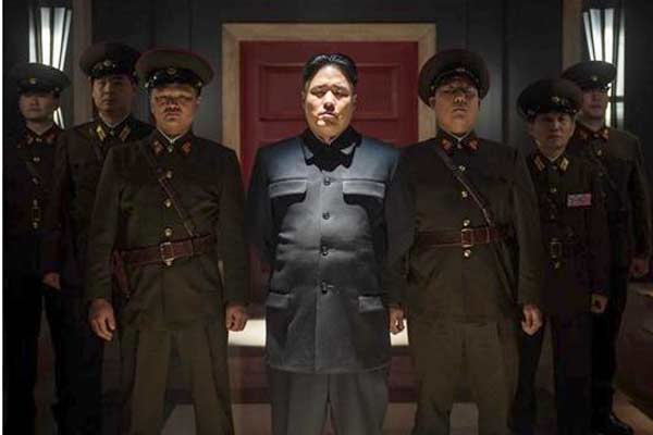 O filme é uma paródia sobre um complô para assassinar o líder norte-coreano Kim Jong-un