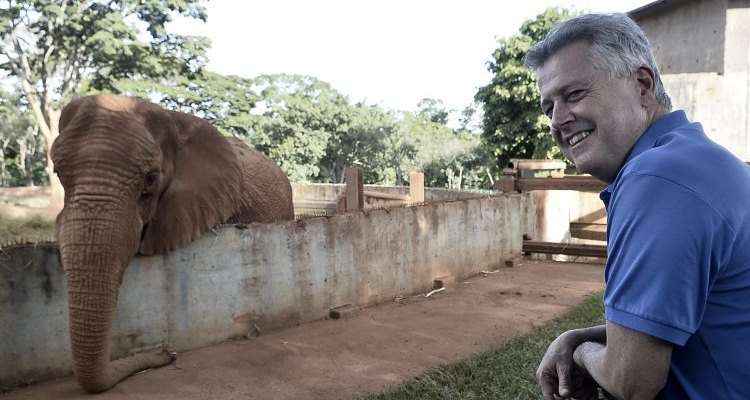 O governador Rodrigo Rollemberg prometeu melhorar as condições do Zoológico da cidade