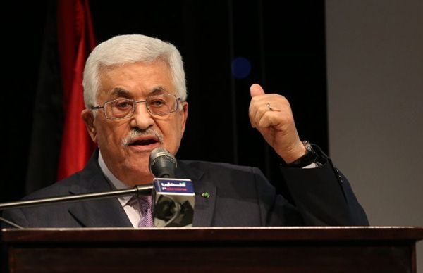 Presidente palestino Mahmud Abbas