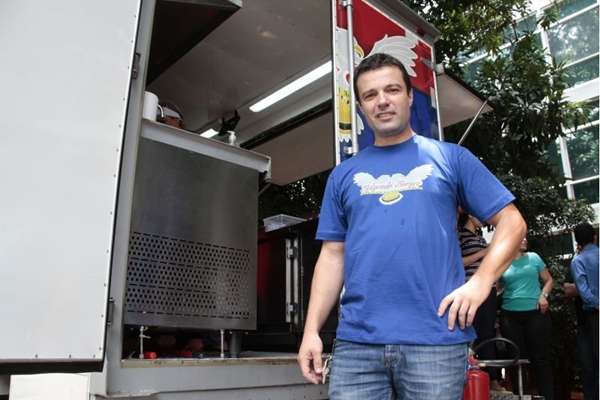 Goran veio da Sérvia há um ano com a ideia de montar um food truck