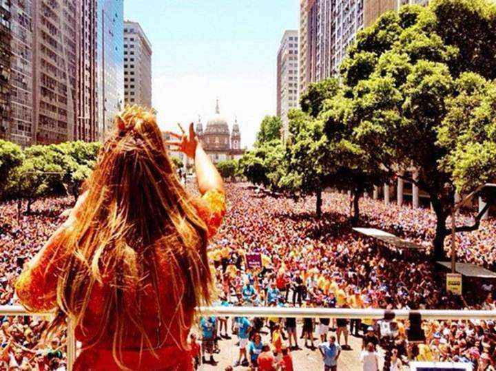 Cerca de 350 mil pessoas foram ao Bloco da Preta neste domingo