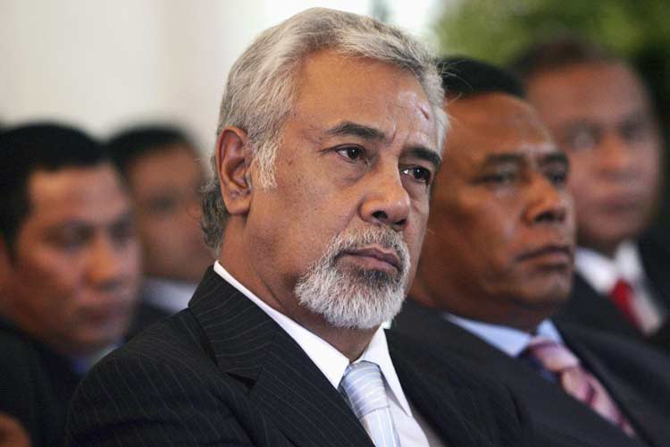 Xanana Gusmão, dirigente carismático de 68 anos, foi um líder guerrilheiro antes de virar o primeiro presidente de Timor Leste independente