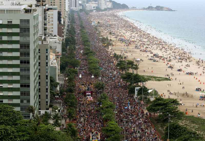 Bloco Simpatia É Quase Amor foi o destaque do carnaval de rua carioca