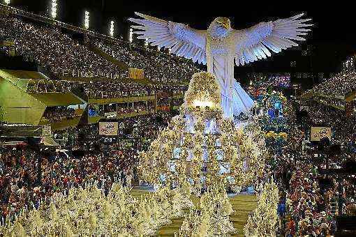 A soberana Águia Cristo Redentor da Portela encantou as arquibancadas