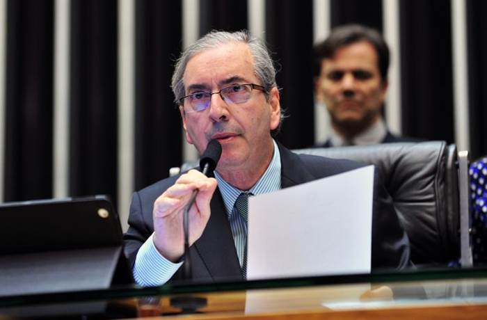 O presidente da Câmara dos Deputados, Eduardo Cunha