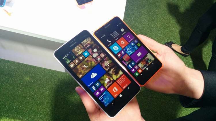 Novos Lumia 640 e 640 XL, lançados pela Microsoft durante a MWC