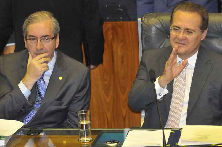 Investigados no Supremo, Cunha e Renan prometem endurecer ainda mais a relação com o Planalto: Dilma corre risco de sofrer derrotas