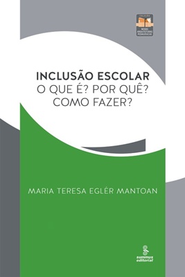 A publicação fala das vantagens de ensinar pessoas com deficiência em escolas regulares