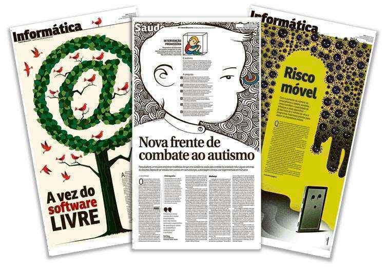 Trabalhos publicados nas editorias Saúde e Informática foram premiados pela Society For News Design: entre os melhores do mundo