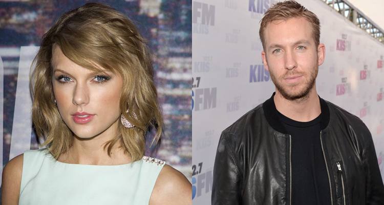 Calvin Harris e Taylor Swift aparecem juntos em boate nos Estados Unidos