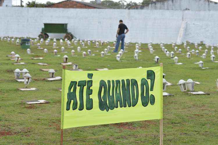 O tom, além de tristeza, foi de revolta por conta da morte fora do horário de trabalho do policial militar, em casa, em Sobradinho