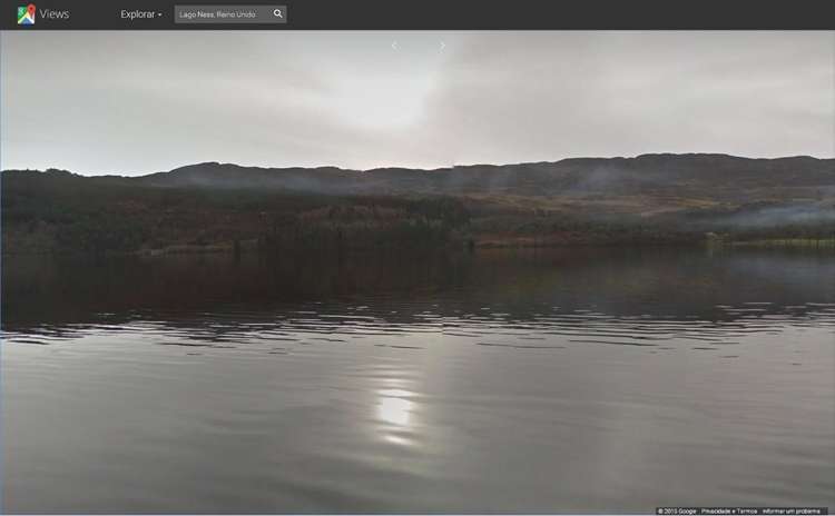 Google liberou cinco fotos em 360º do Lago Ness