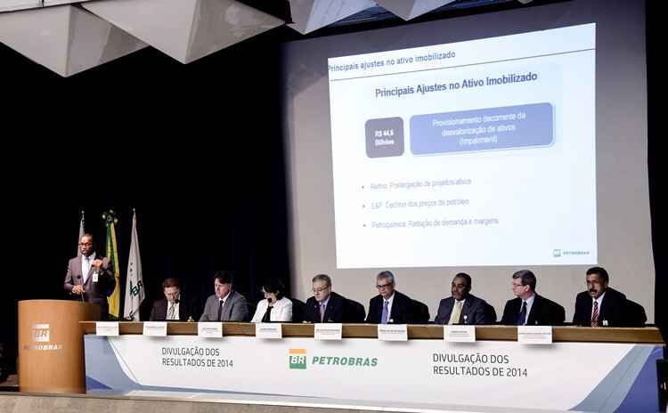 Petrobras apresenta os resultados do exercício de 2014 auditados