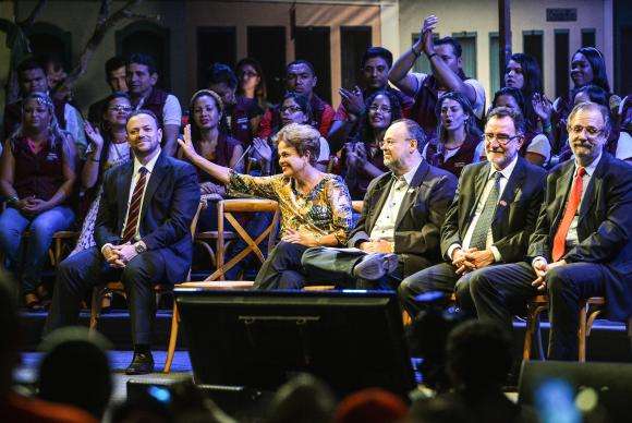 Em discurso no 3º Festival da Juventude Rural, Dilma defendeu o aumento da pena para o adulto que usar o jovem como escudo em uma organização criminosa