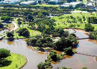 PARQUE DA CIDADE - Espaço pode receber mais comércios, como restaurantes e locais de diversão, em uma área central