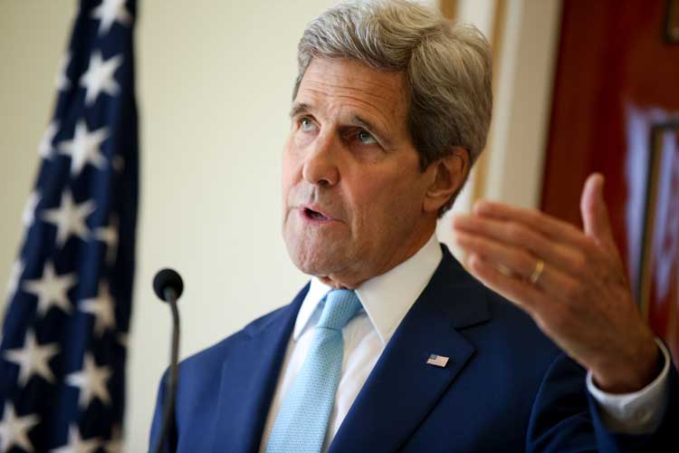 Secretário de Estado americano, John Kerry