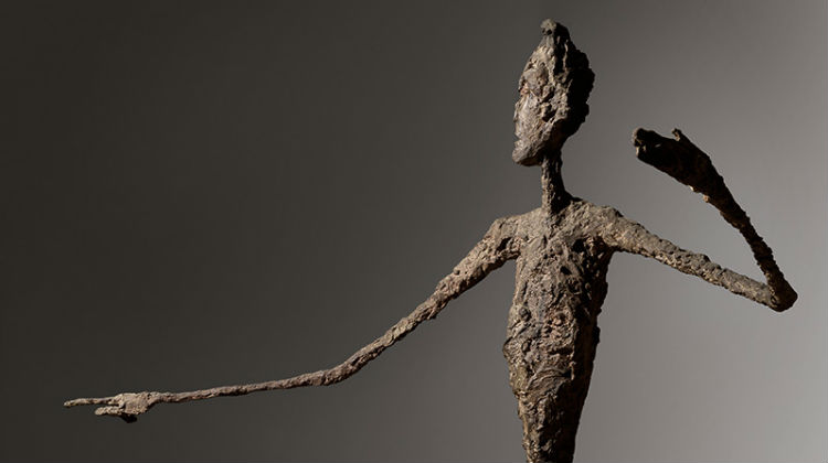 L'homme au doigt, Alberto Giacometti, custou US$ 143,3 milhões