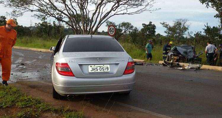 O acidente foi na Quadra 16/14 do Park Way, por volta das 7h