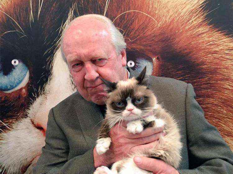 O americano Jim Davis foi convidado da feira de entretenimento Licensing Expo 2015