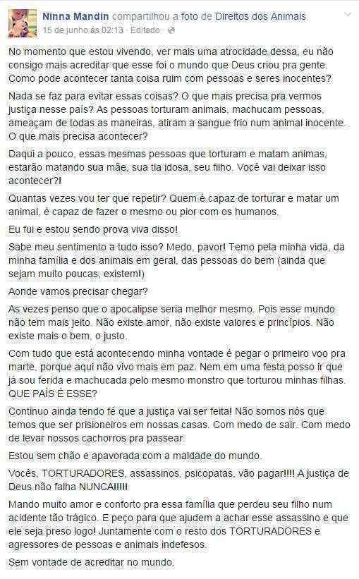 Rafael Hermida ganhou notoriedade em fevereiro, depois que a namorada à época postou vídeo dele agredindo seus cachorros. Mesmo separados, em festa no Dia dos Namorados deste ano, ele teria agredido a moça