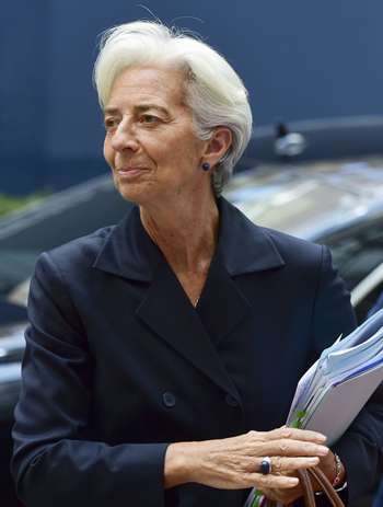 A diretora-geral do Fundo Monetário Internacional (FMI), Christine Lagarde