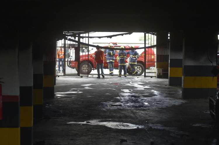 Bombeiros controlaram o fogo em aproximadamente 20 minutos