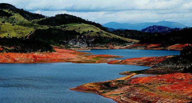 o Cantareira recebeu até essa quinta (23/7) uma média de 8,3 mil litros por segundo, 67% abaixo do esperado para julho