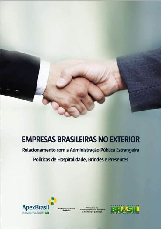 Capa da cartilha com dicas para empresas brasileiras