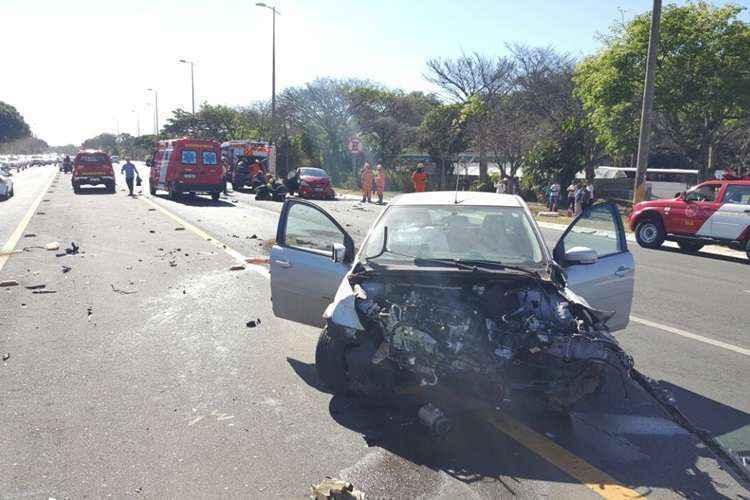 Outro carro envolvido na batida