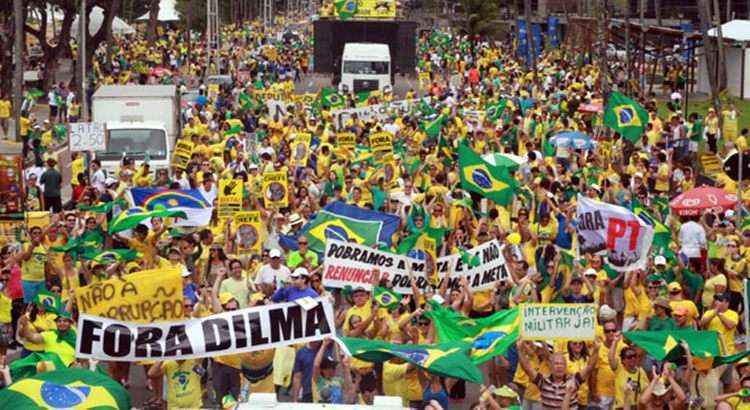 Houve protestos em 24 estados e no Distrito Federal. Em nota, o ministro da Comunicação Social, Edinho Silva, disse que 