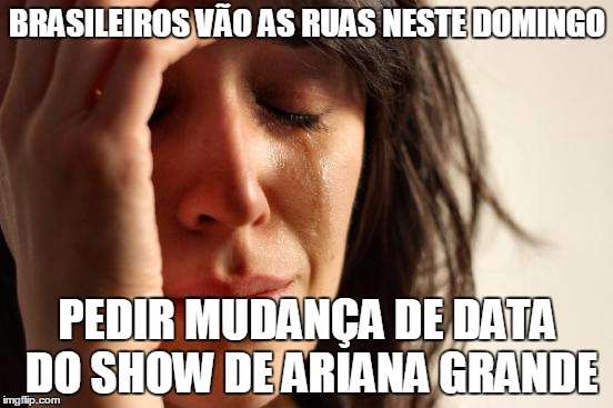 Mãe de Ariana Grande tentará ajudar população brasileira a sair da crise